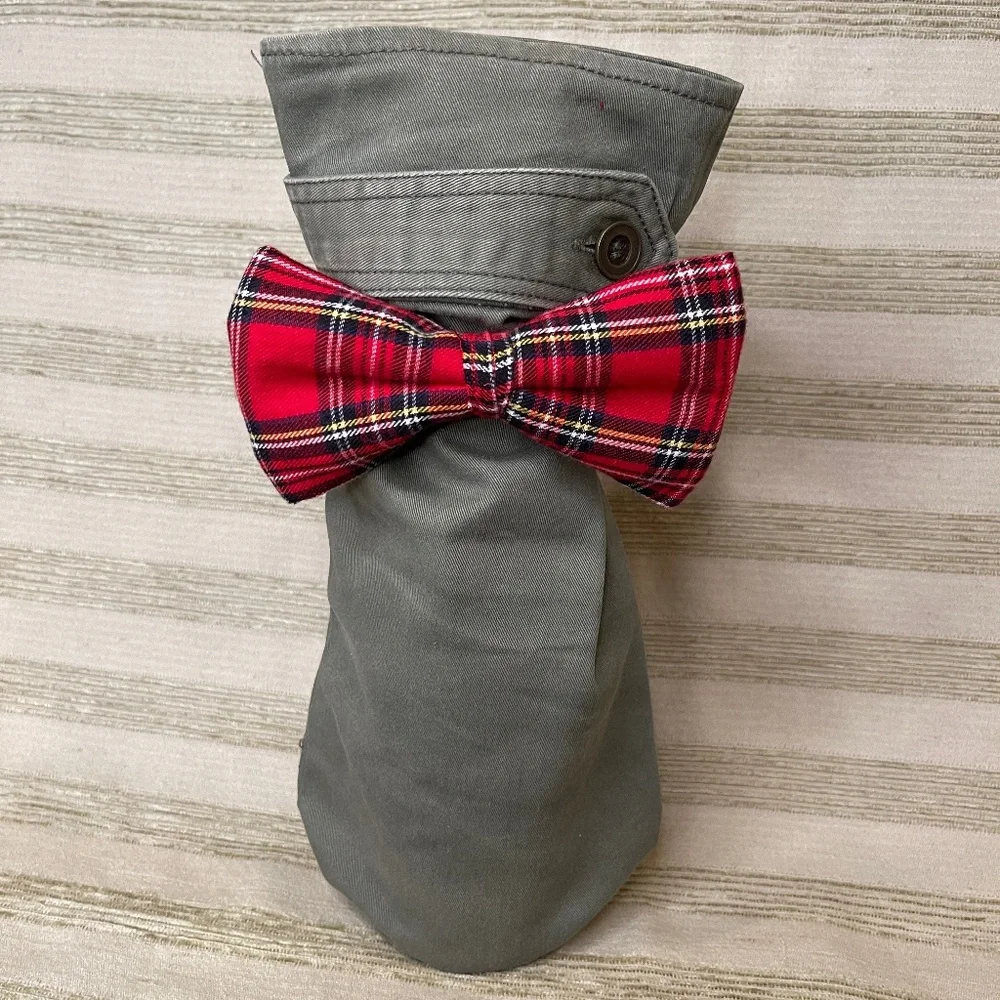 Handcrafted Wine or Liquor Bottle Gift Bag So Fab!!!